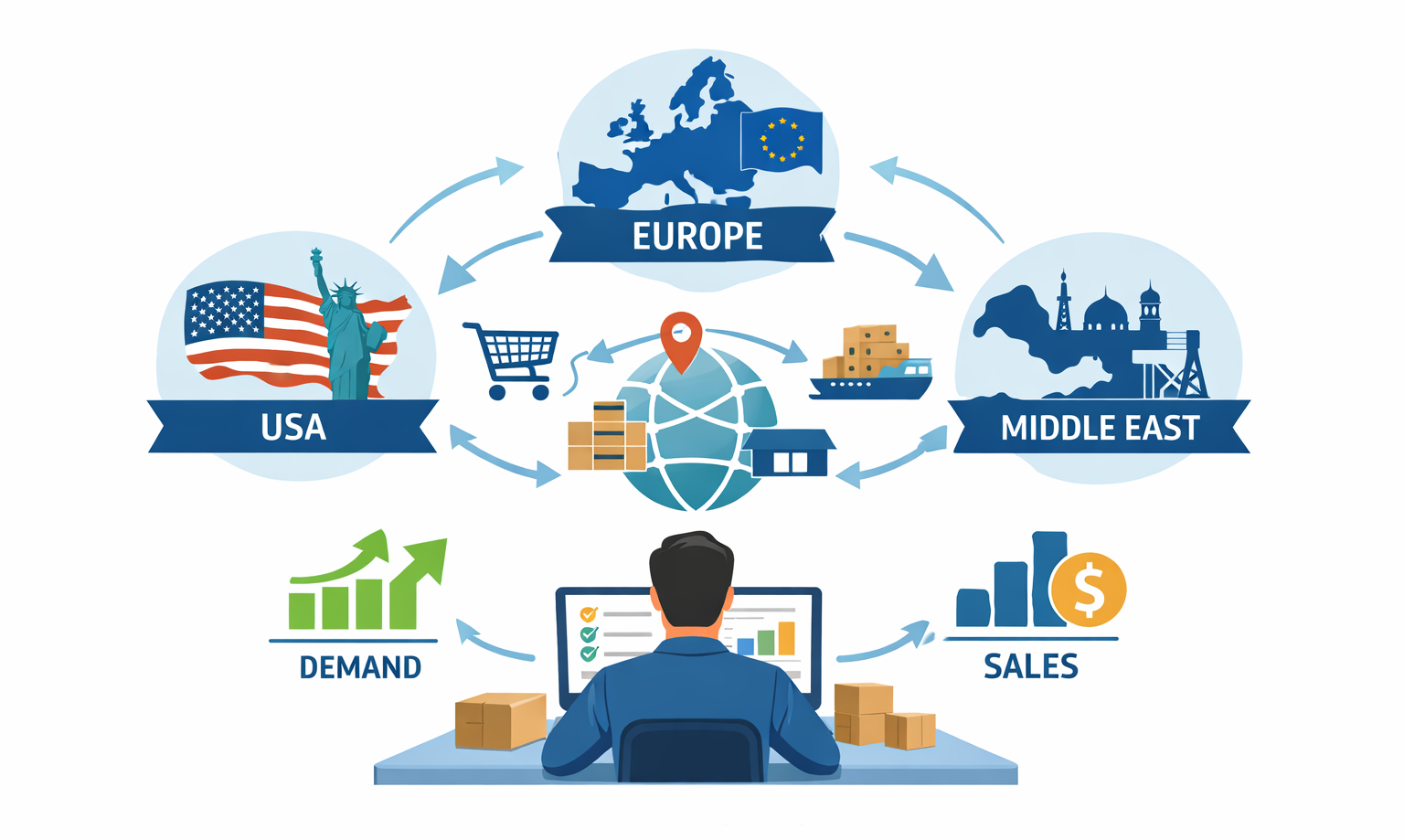 USA, Europe or the Middle East – Where Should MSMEs Focus?