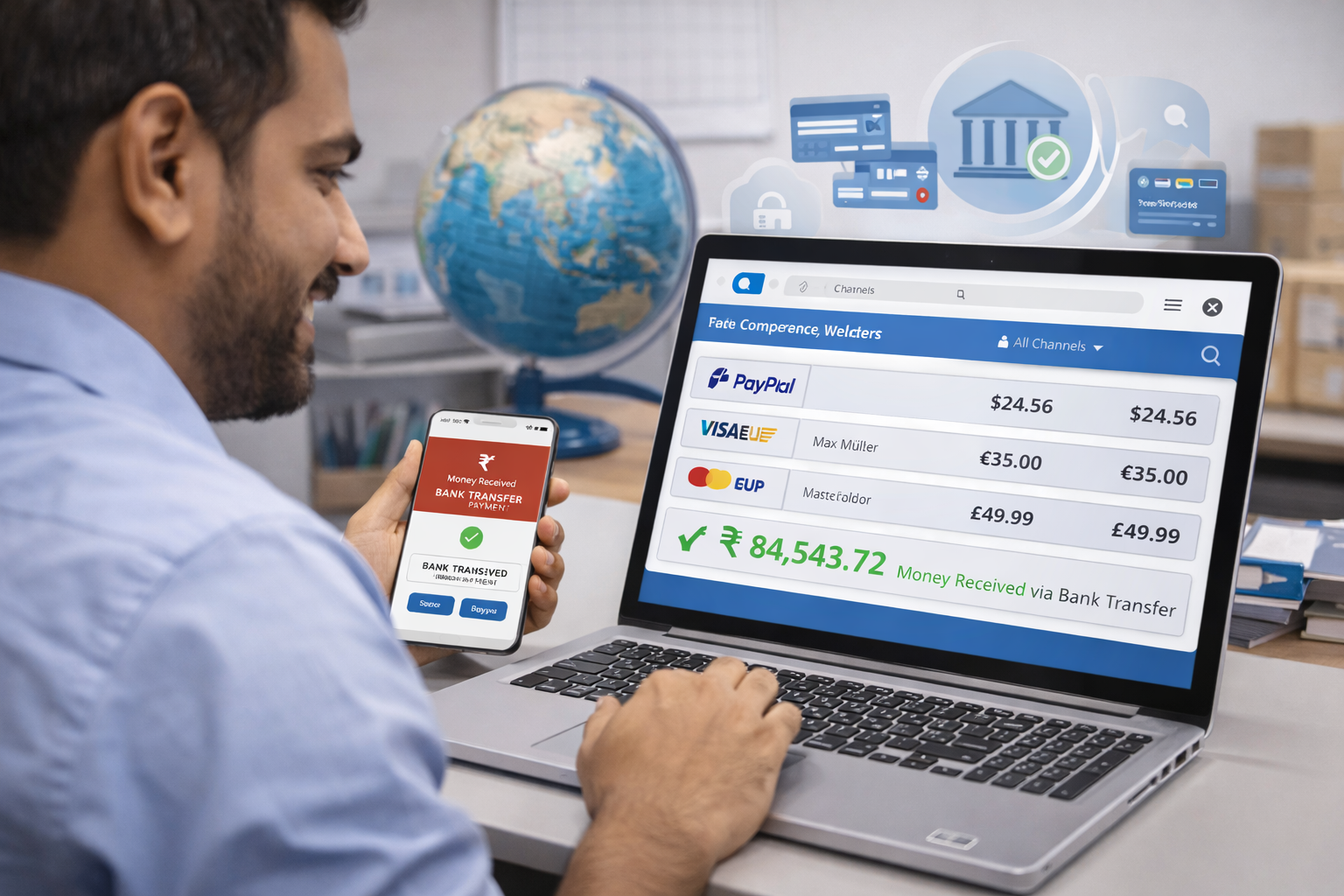 How MSMEs Receive Payments from International eCommerce management services E-Commerce Sales