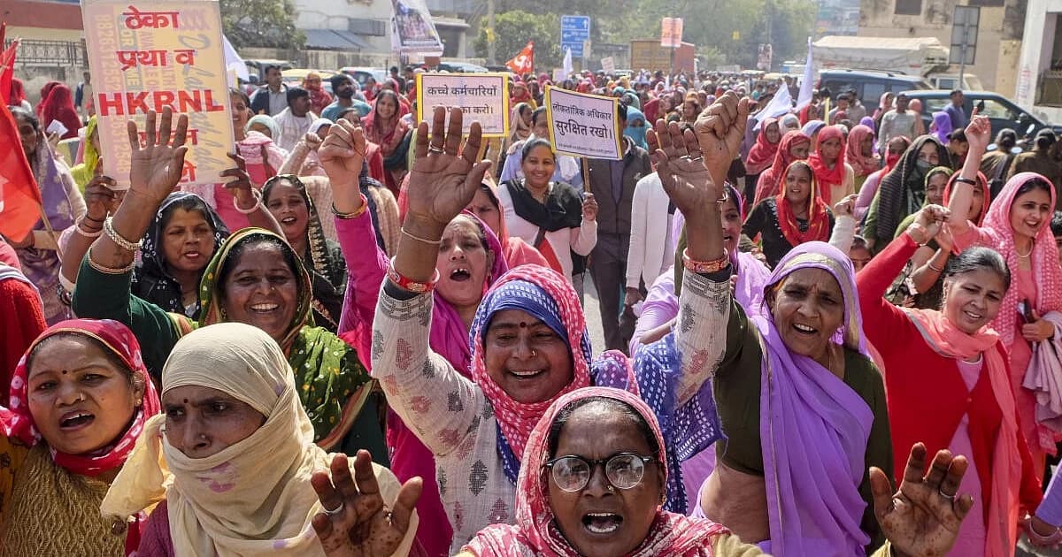 Trade Union Strike: 30 Crore Workers and Farmers Protest Labour Codes in India