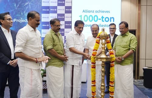 Allianz's CSR Project, Plastic Waste-Free Rivers in Thiruvananthapuram Crosses 1,000-Ton Recovery Milestone