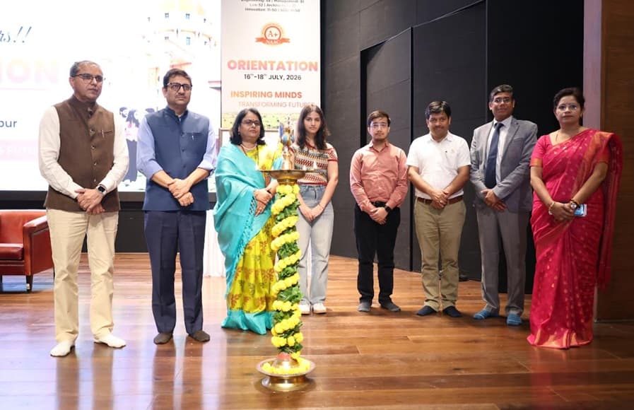 Manipal University Jaipur Kicks Off Three-Day Orientation with Grand Academic Celebration