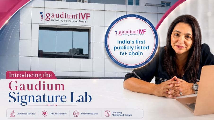 India's First Listed IVF Company, Gaudium IVF, Unveils AI Powered Signature Labs, Kicking Off Planned 19 Centre Expansion