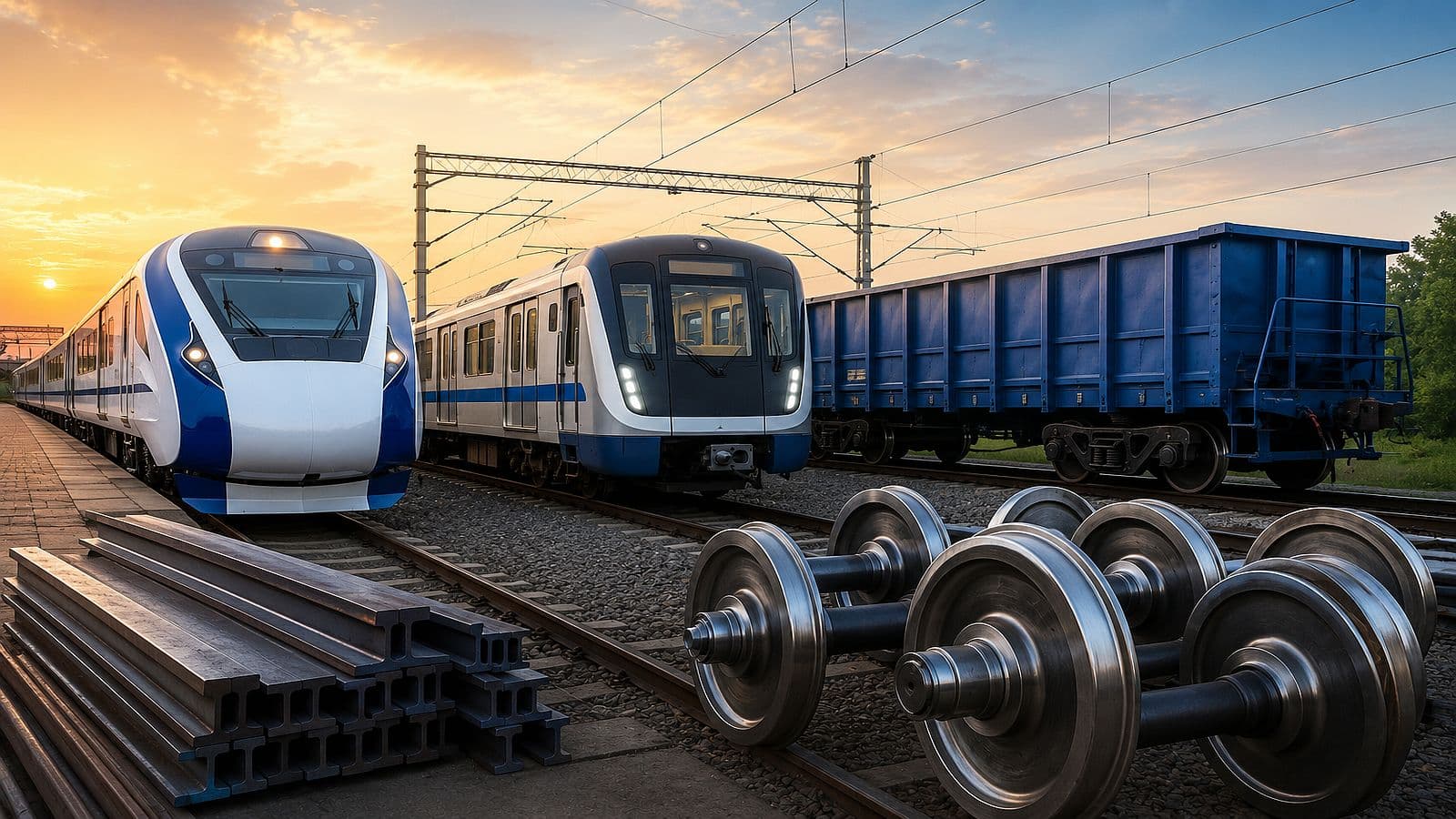 Titagarh Rail Systems Gains Indian Railways Vendor Approval for 3-Phase Traction Motors